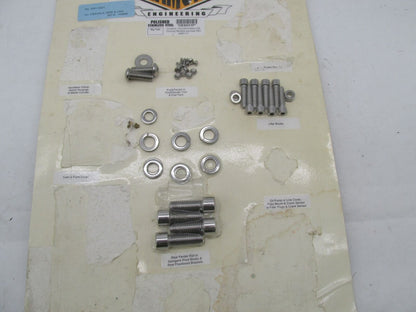 Harley Touring Stainless Steel Hardware Kit - Not Complete!!  DE6031P
