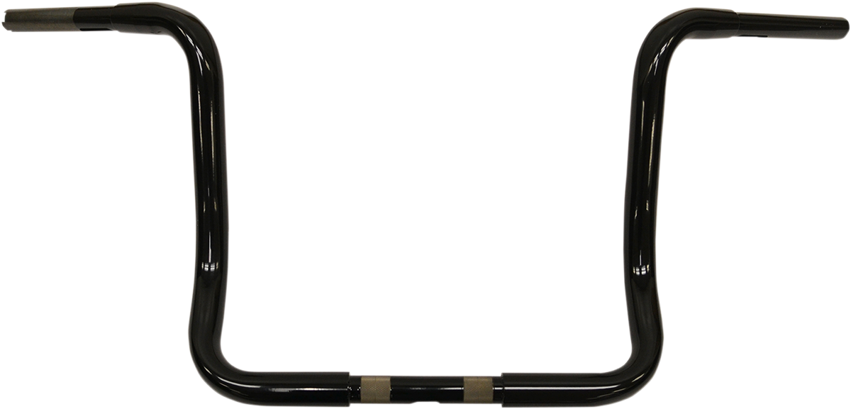 LA Choppers 1 1/4" Ape Hanger Handlebars 12" Black LA-7321-12B