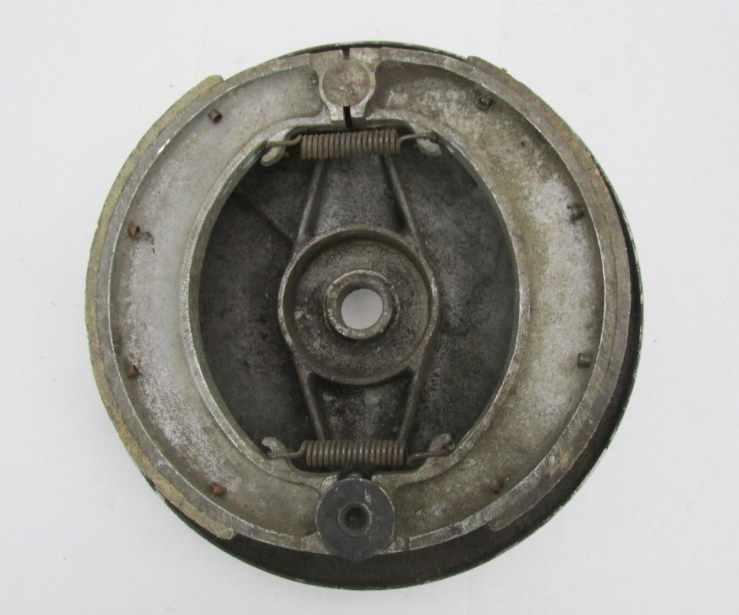 Vintage Original Matchless AJS Wheel Drum Brake & Plate Assembly