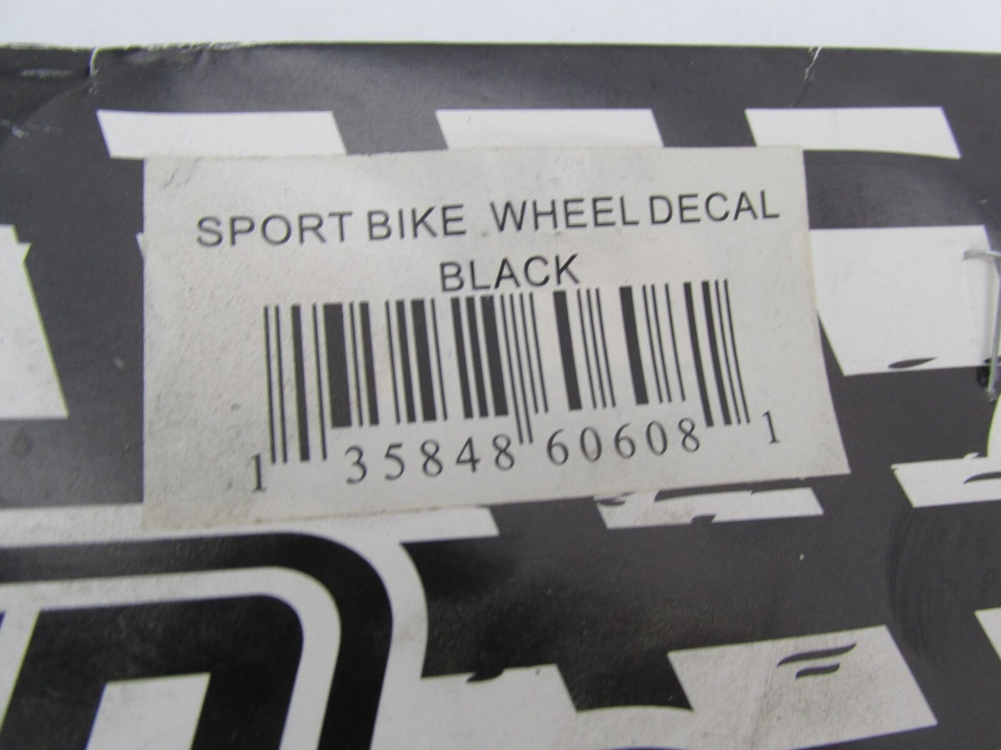 Face Lift Unlimited Sport Bike Black Wheel Decals Striping