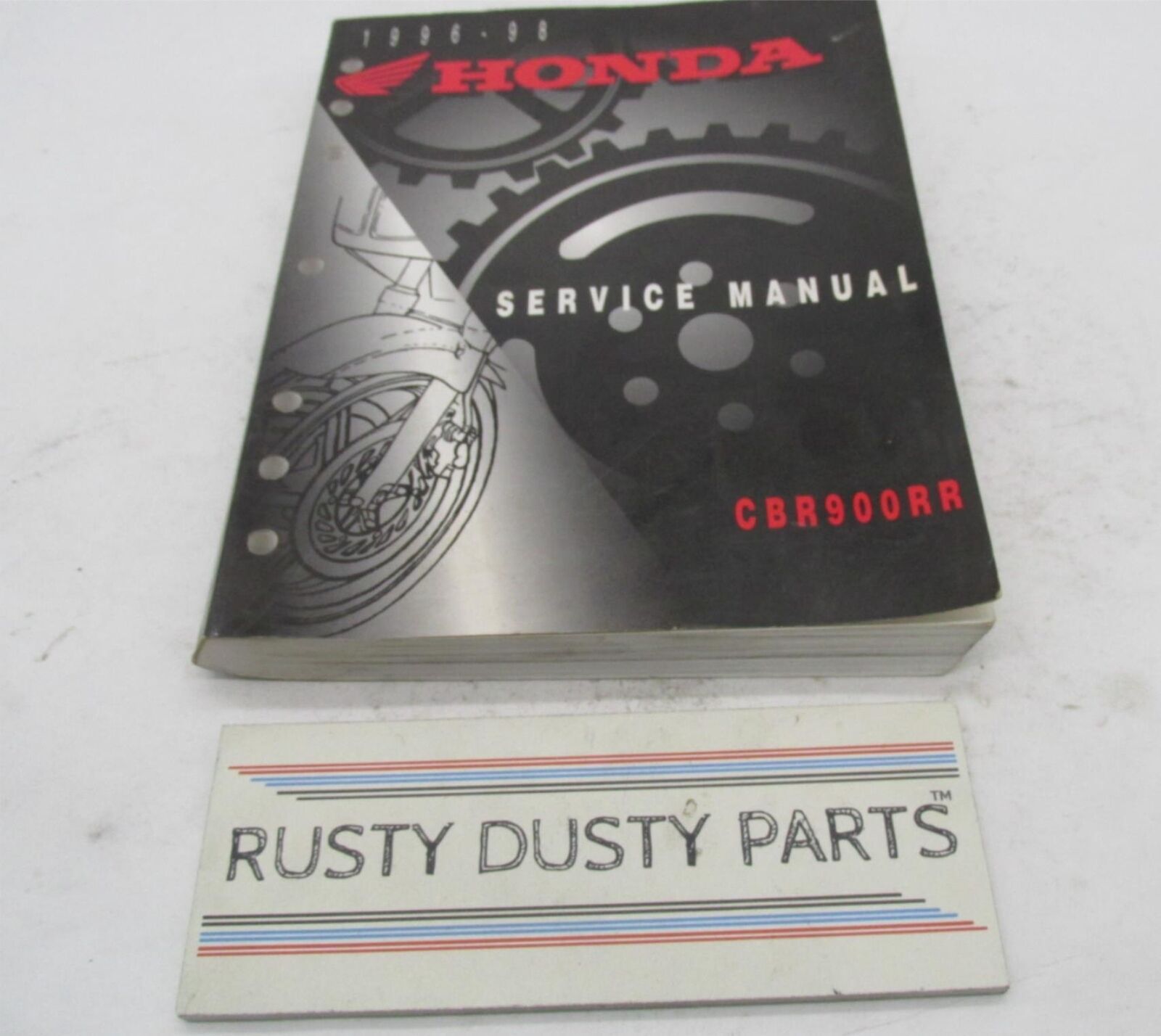 Honda Official Facotry 1996-1998 CBR900RR Service Manual Book