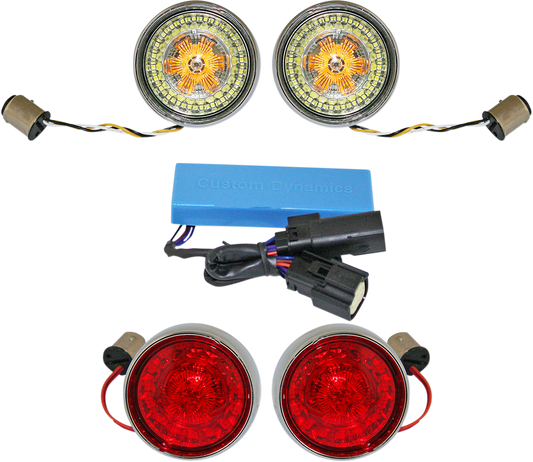 Custom Dynamics Probeam Bullet Bezel Turn Signal Conversion Kit PB-SS-BB-C