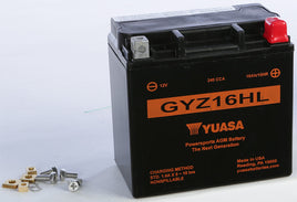 Yuasa GYZ High Performance Maintenance Free Battery YUAM716GHL