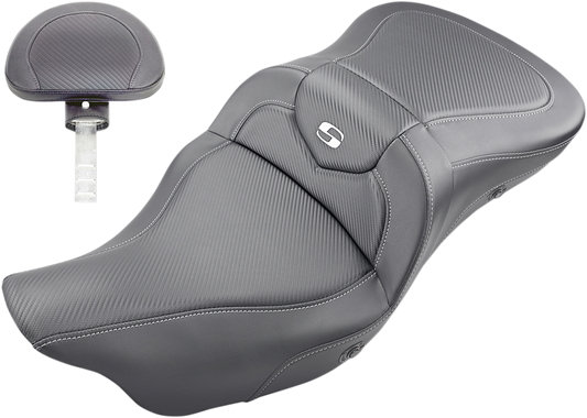 Saddlemen Roadsofa Heated Trike Seat Carbon Fiber 808-07B-185TBRH