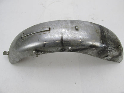 Vintage Patina Motorcycle Chrome 6" Wide Rear Fender Honda Triumph Harley