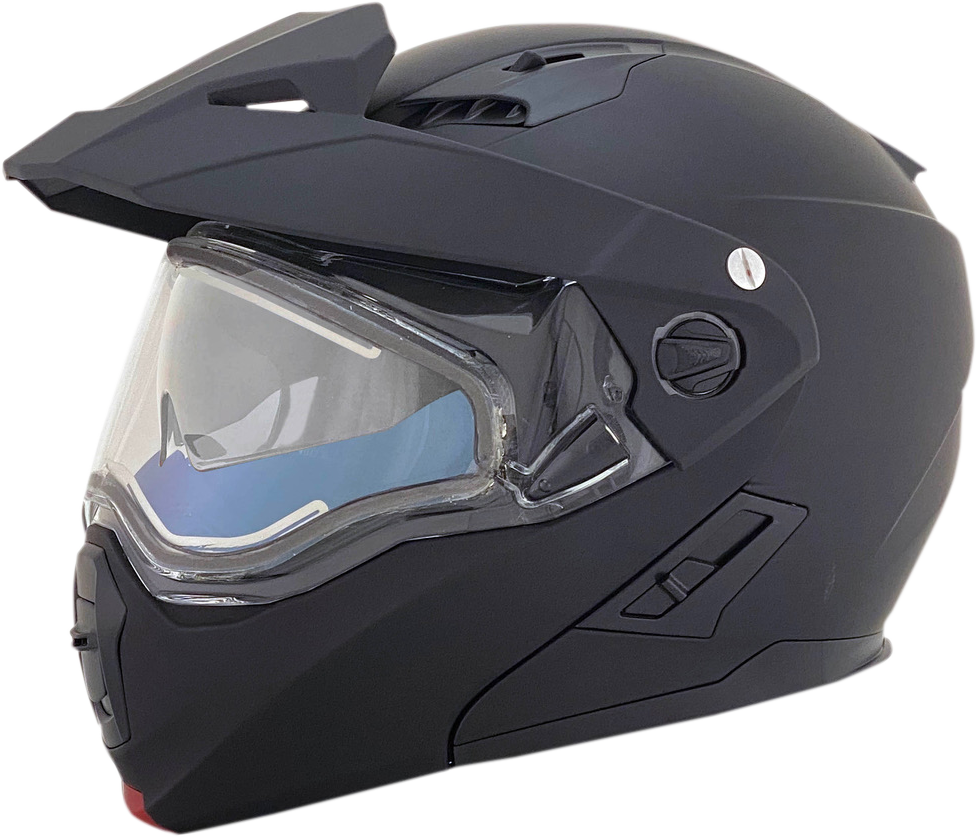 AFX FX-111DS Snow Helmet - Electric Matte Black XL 0120-0802