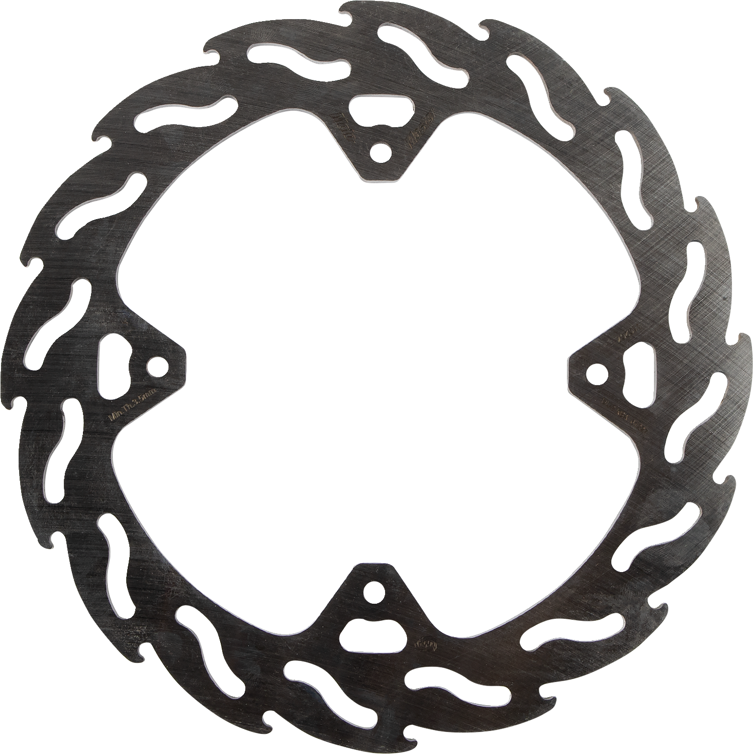 Moto-Master Flame Brake Rotors Rear 110207-PU