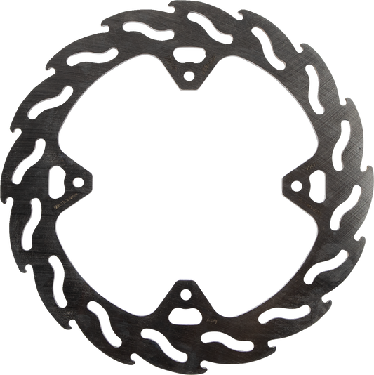 Moto-Master Flame Brake Rotors Rear 110207-PU