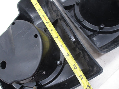 Pair of Harley Davidson Custom Chopper 6.75" Black Speaker Housings
