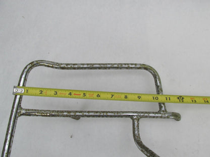 Used Motorcycle Chrome Patina Luggage Rack 22" x 12"