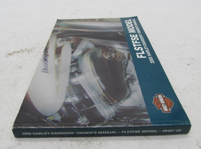 Harley-Davidson Official Factory 2005 FSLTFSE Owner's Manual 99487-05