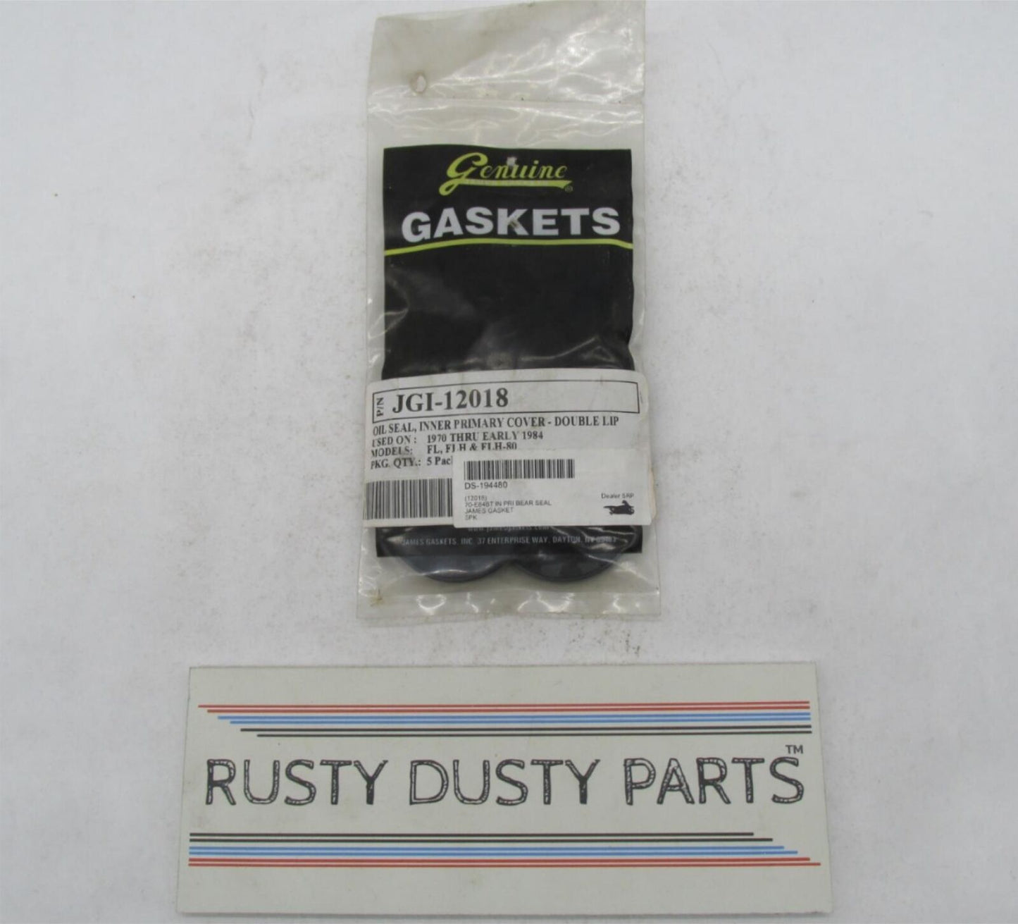 Lot of 5 Harley Davidson FL FLH Inner Primary Cover Double Oil Seals JGI-12018