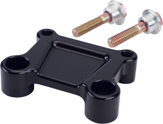 LA Choppers T-Bar Handlebar Adapter Black LA-7415-15B