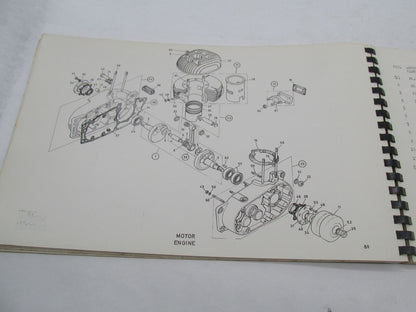 Bultaco Original Factory 1971 Sherpa T Parts List Catalog Book 80.32-117