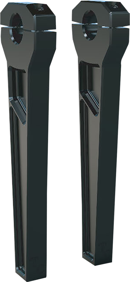 Todd's Cycle 1-1/8" Clamping Riser 10" Rise Black TD-R21-10B