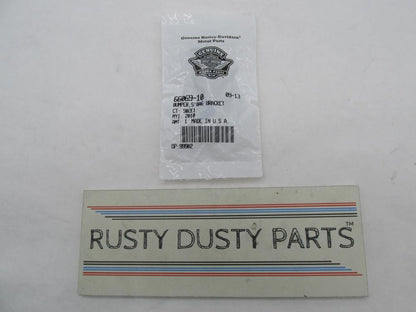 Harley-Davidson Genuine NOS Black Saddlebag Bumper Bracket 66069-10