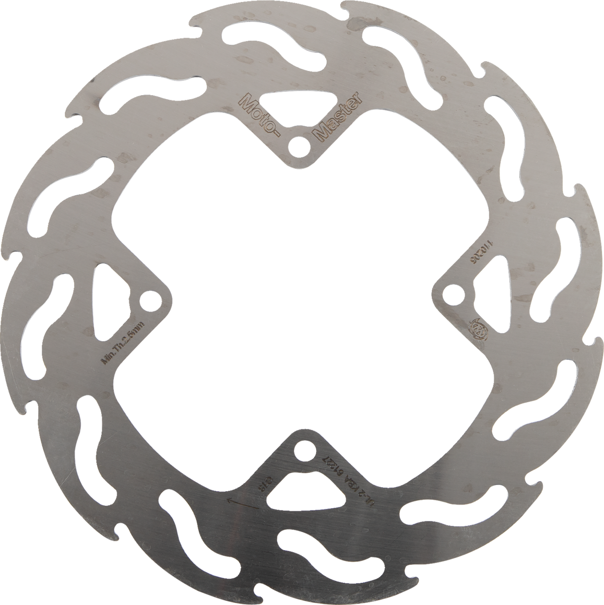 Moto-Master Flame Brake Rotors Rear 110205-PU