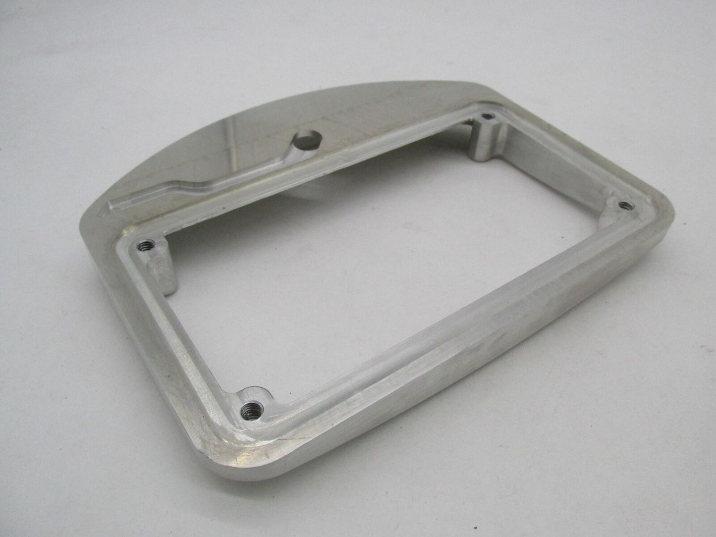 Harley Chopper KustomWerkz Machined Taillight License Plate Bracket 76199