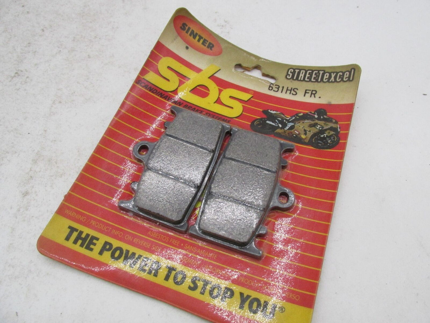 SBS Sintered Motorcycle Front Street Brake Pads Pad Set 631HS