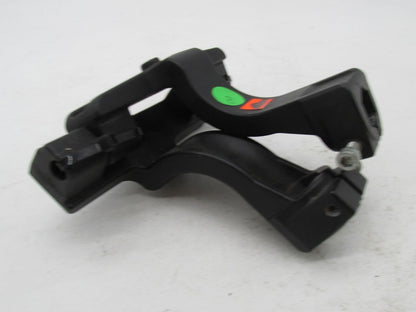 Harley 00-17 Softail Wrinkle Black Passenger Foot Floor Board Mount Brackets
