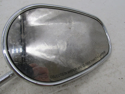 Harley Davidson Genuine Right Side Chrome Teardrop Side Mirror