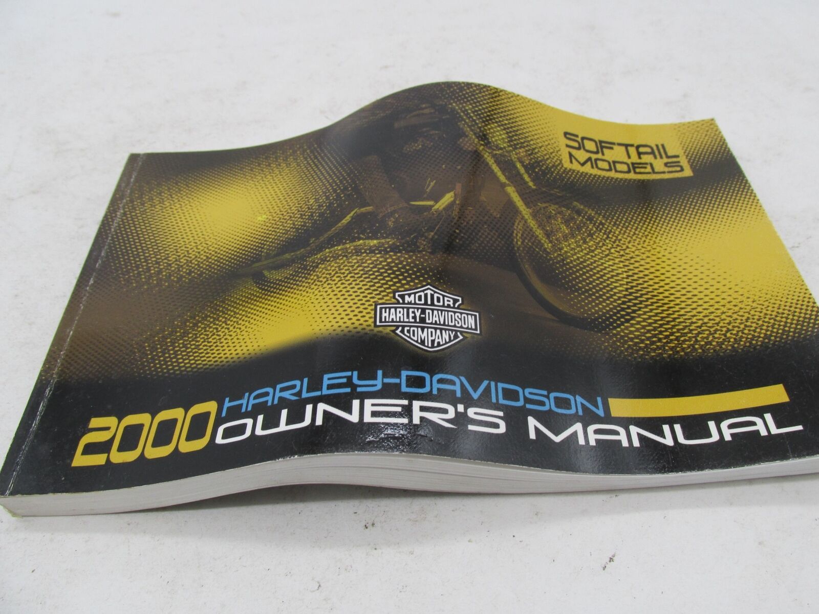 Harley-Davidson Official Factory 2000 Softail Owner's Manual 99469-00