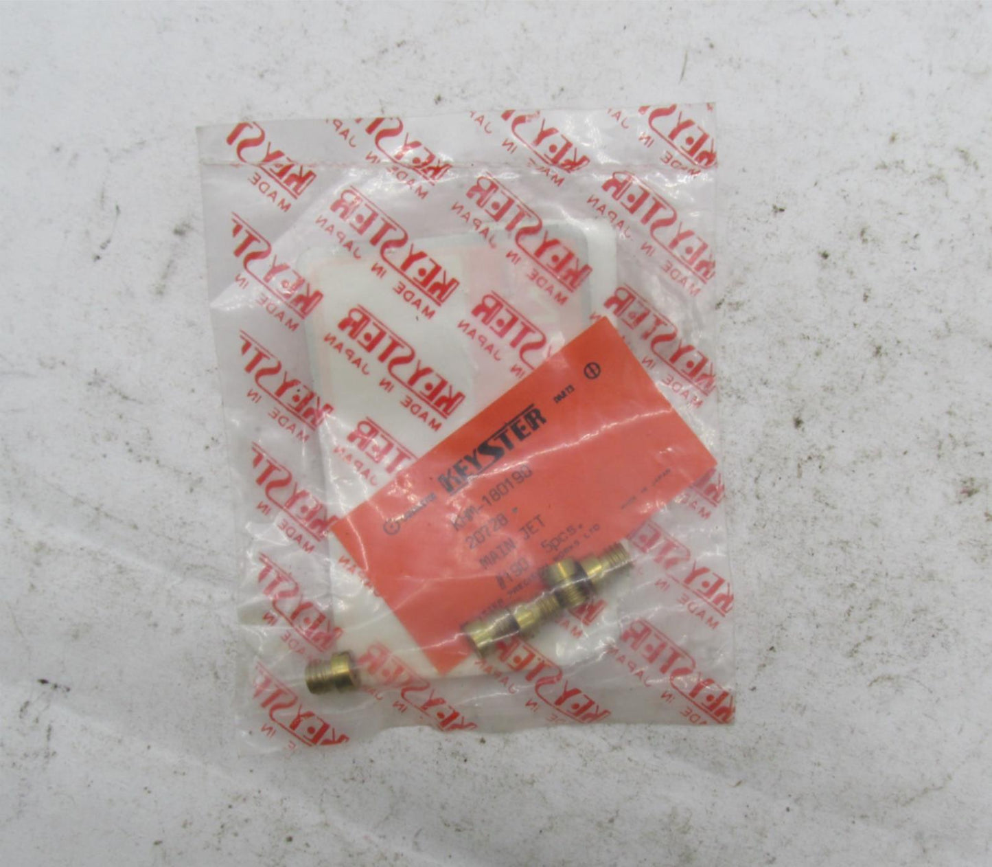 Pack of 5 Harley Davidson Keyster #190 Carb Carburetor Main Jets 20728