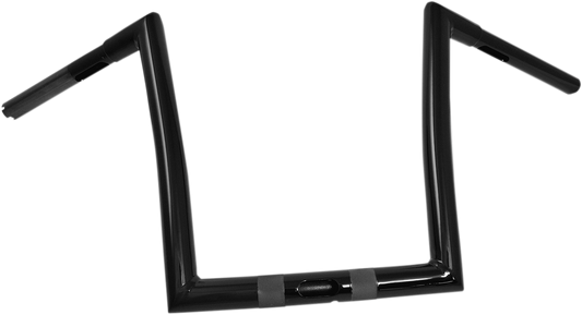 Todd's Cycle 1 1/4" Handlebars 12" Black 0601-3986