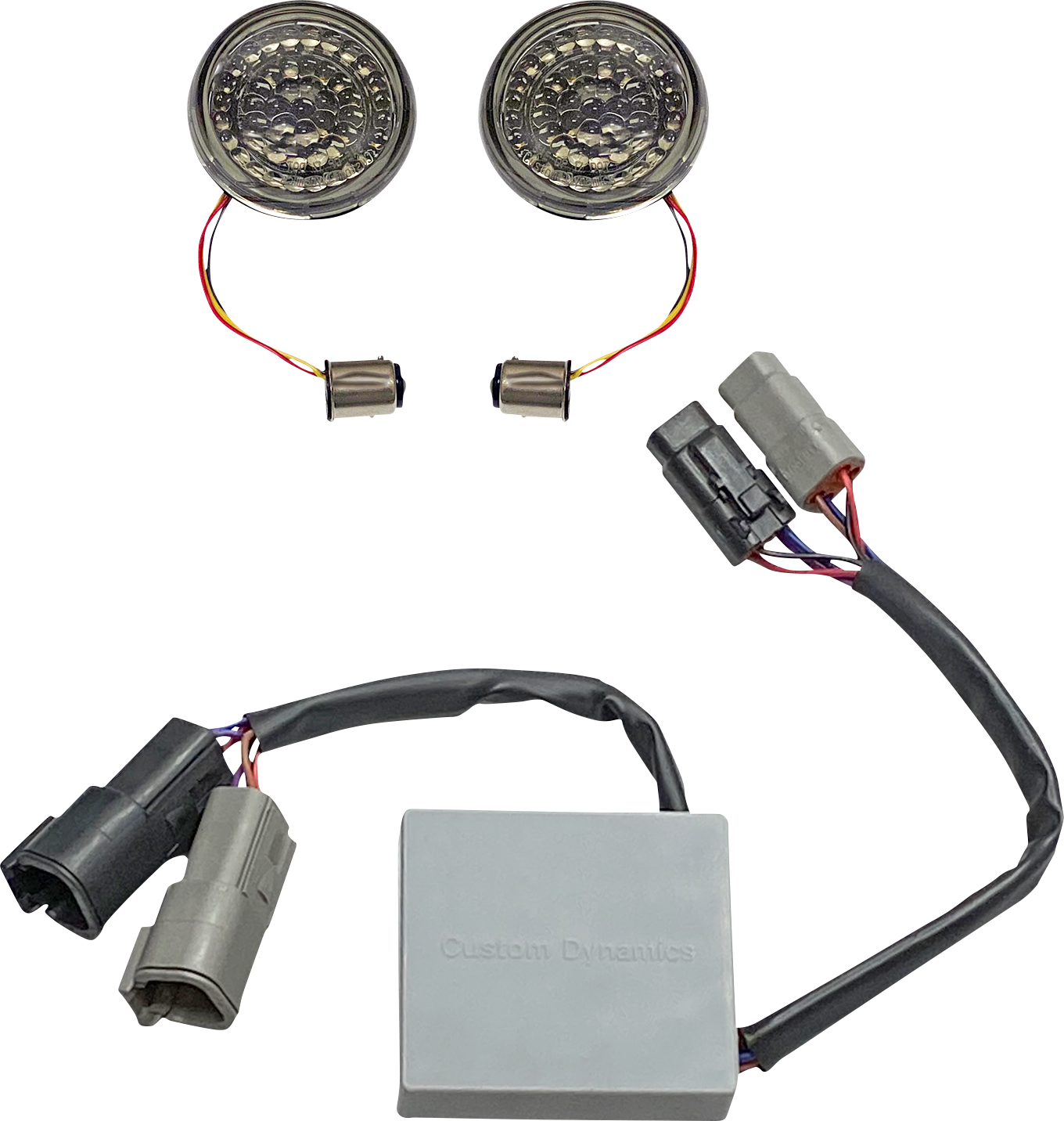 Custom Dynamics SMART LED 1157 Bullet Turn Signals with Controller CD-STS-BRK