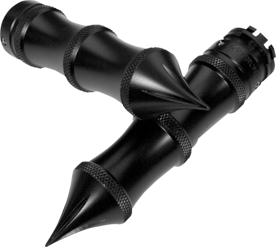 Accutronix Custom Grips — Tribal Black Cable GR100-LB