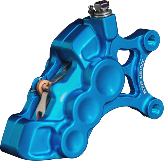 Arlen Ness 6-Piston Caliper 11.8" Blue 02-227