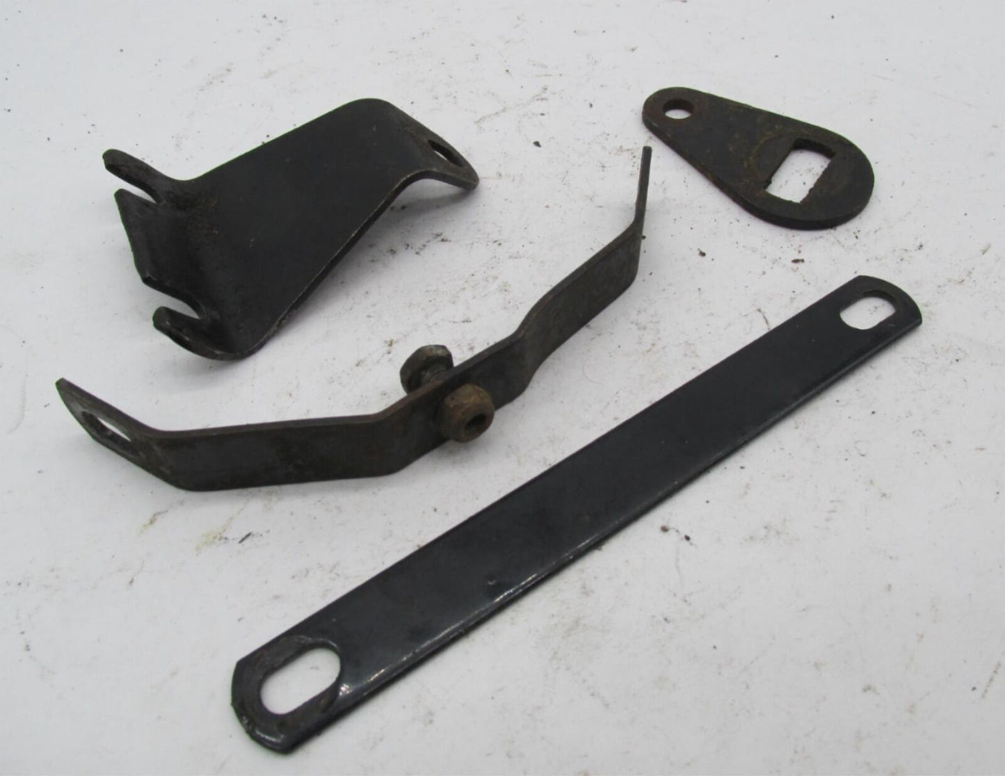 Mixed Lot of Vintage Triumph BSA British Motorcycle Fender Brackets Hardware