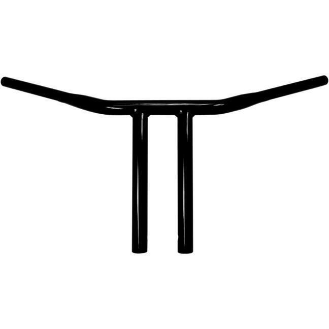 Drag Specialties 1 1/4in. Buffalo Bar Black 10in. T-Bar Bend 0601-2264