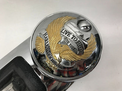 Harley Gas Fuel Tank Dash Console 61270-08 w/ 61335-09A Live to Ride Door