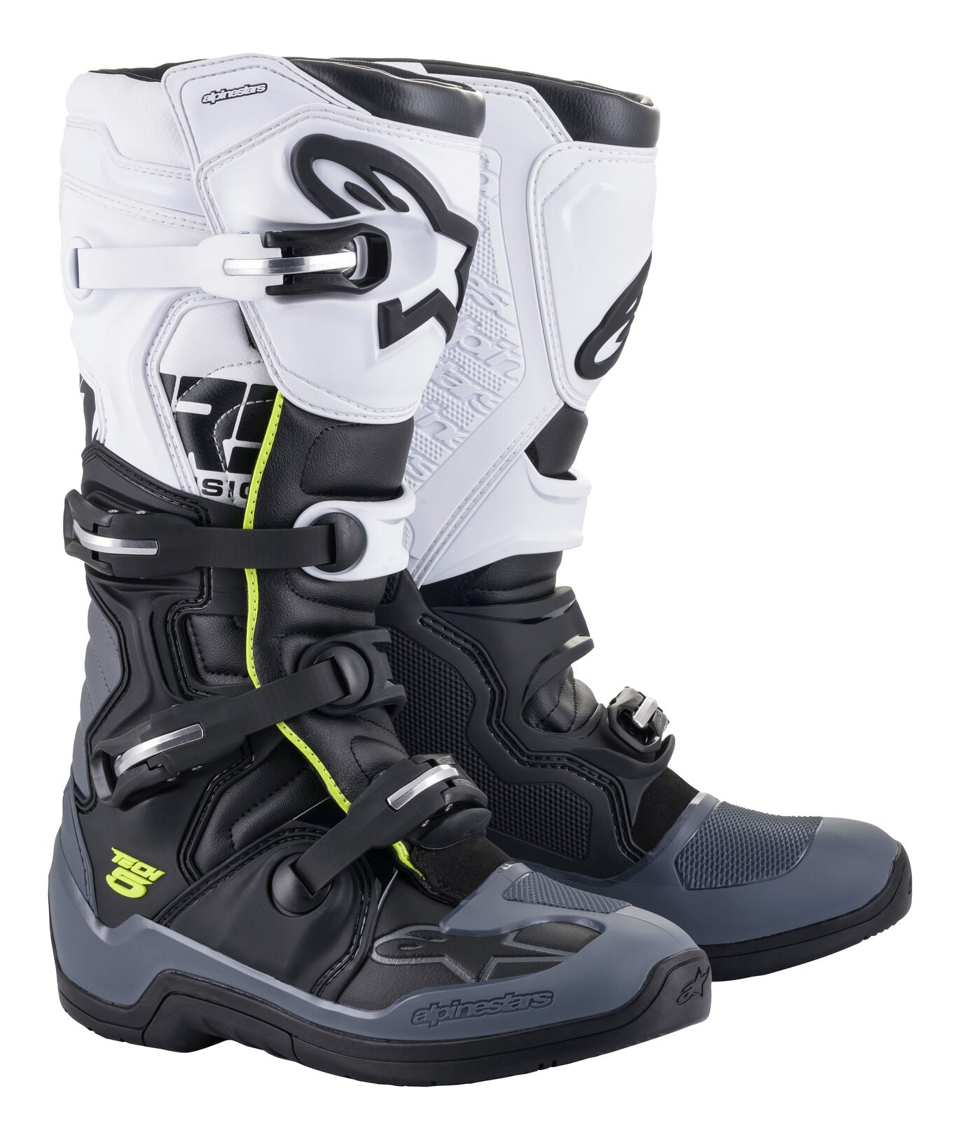 Alpinestars 2020 Tech 5 Boots Black/Dark Grey/White 12 2015015-102-12