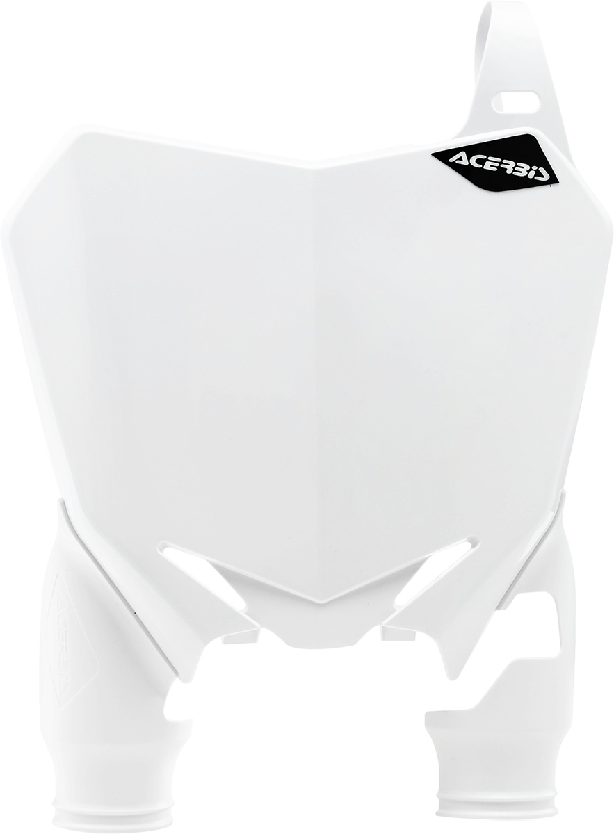 Acerbis Raptor Front Number Plate White 2527390002