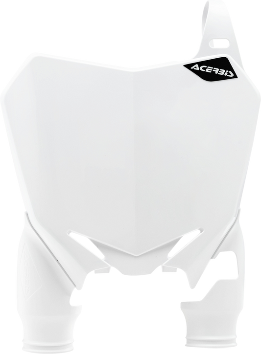 Acerbis Raptor Front Number Plate White 2527390002