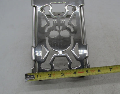 Harley Davidson Chrome 86- 07 Chrome Skull Luggage Rack