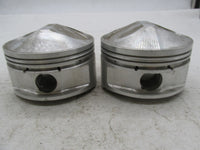 Pair of Harley Davidson Ross NOS High Performance Over Sized 392 Pistons