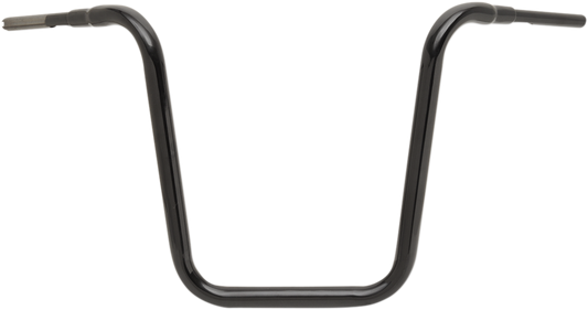 Drag Specialties 1 1/2in Big Buffalo Bars Gloss Black 18" Ape Hanger 0601-4304