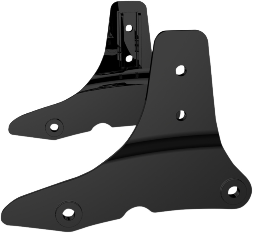 Khrome Werks Sissy Bar Sideplates Black 263855