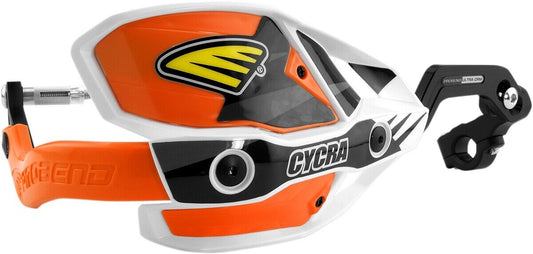 Cycra Ultra Probend CRM Wrap Around Handguards White/Orange 1CYC-7407-22X