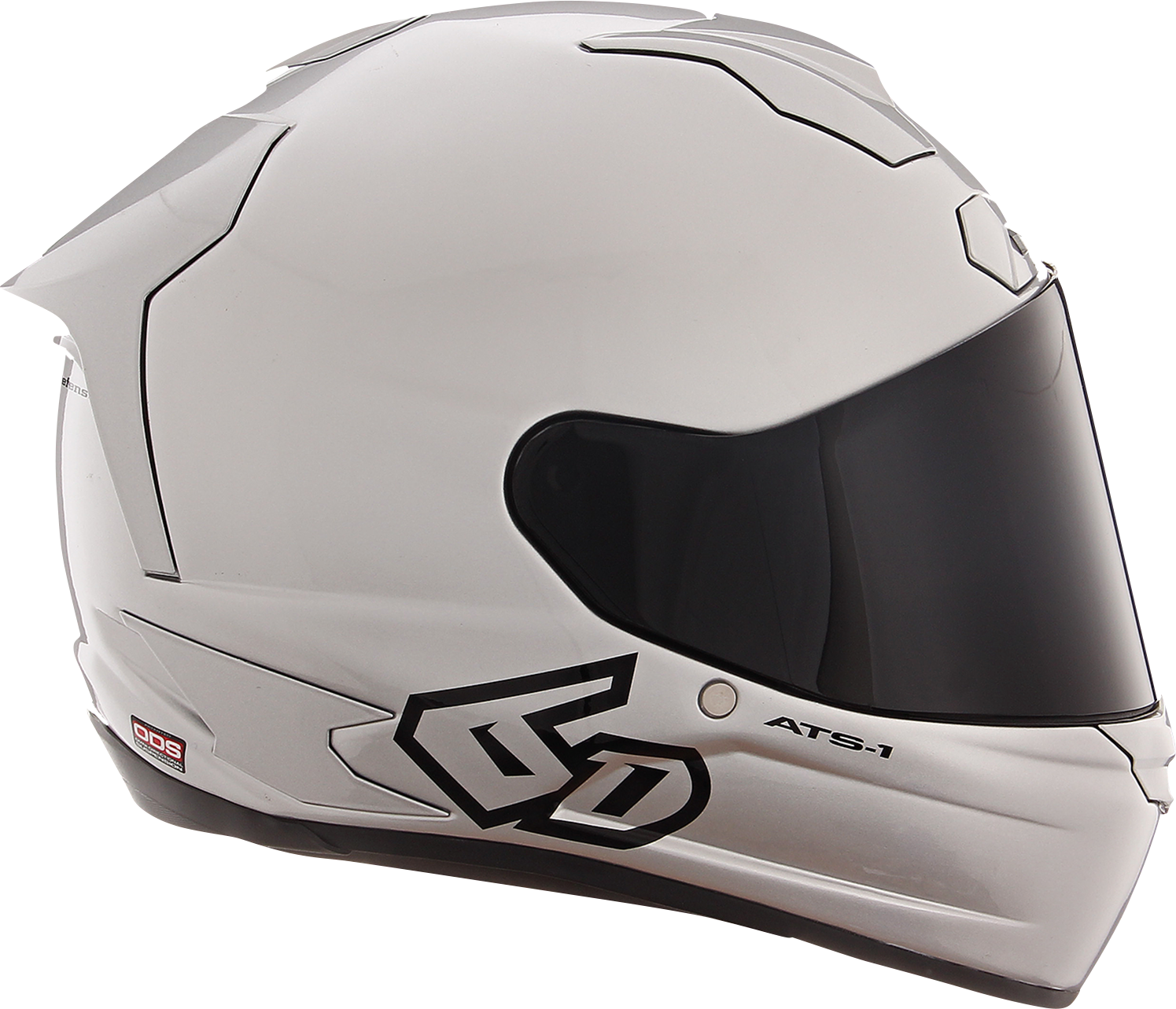 6D HELMETS ATS-1R Solid Helmet Gloss Silver Small 30-0995