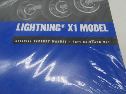 Buell NOS Sealed Official Factory 1997 Lightning X1 Service Manual 99490-02Y
