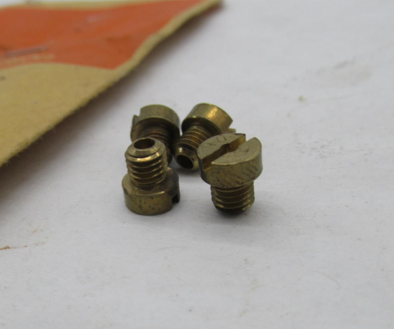 Lot of 4 Harley-Davidson Genuine NOS Aermacchi .90mm High Speed Jets 27639-74P