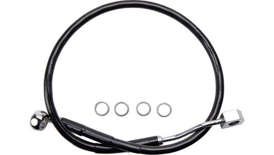 Drag Specialties Standard Length ABS Stainless Steel Brake Line Kits 1741-6345