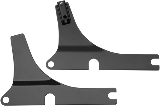 Cycle Visions Sissy Bar Side Plates Most 11" Wide Sissy Bars CV8090B