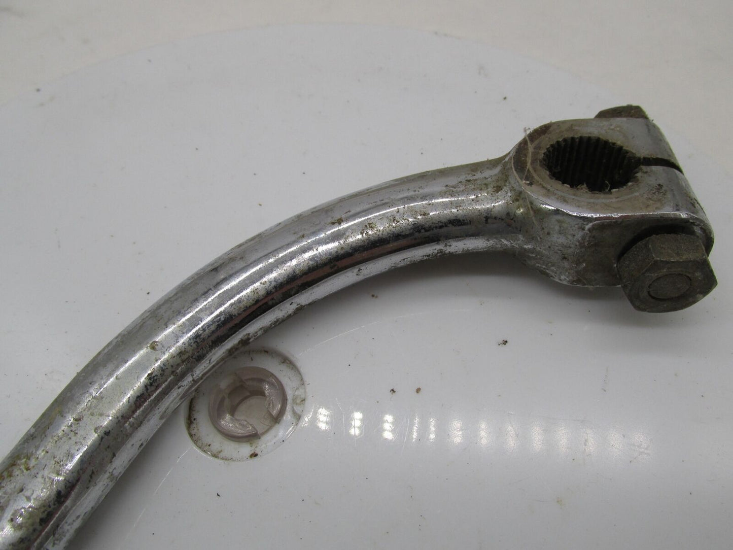 Harley Davidson Aermacchi Kick Start Chrome Lever Arm