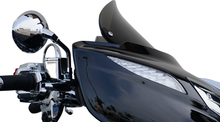 Wind Vest Windshield 10" Dark Smoke 66-1040