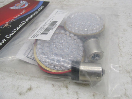 Harley Davidson Custom Dynamics Red LED Turn Signals 1156 2060-0269